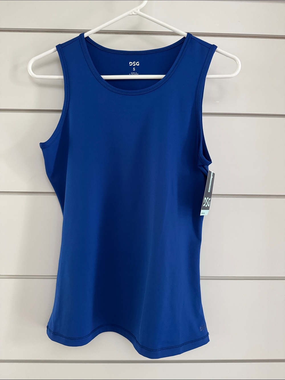 DSG Women's Blue Athletic Tank Top